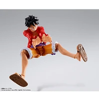 S.H.Figuarts Monkey D. Luffy Raid on Onigashima Costume Ver. One Piece Action Figure 