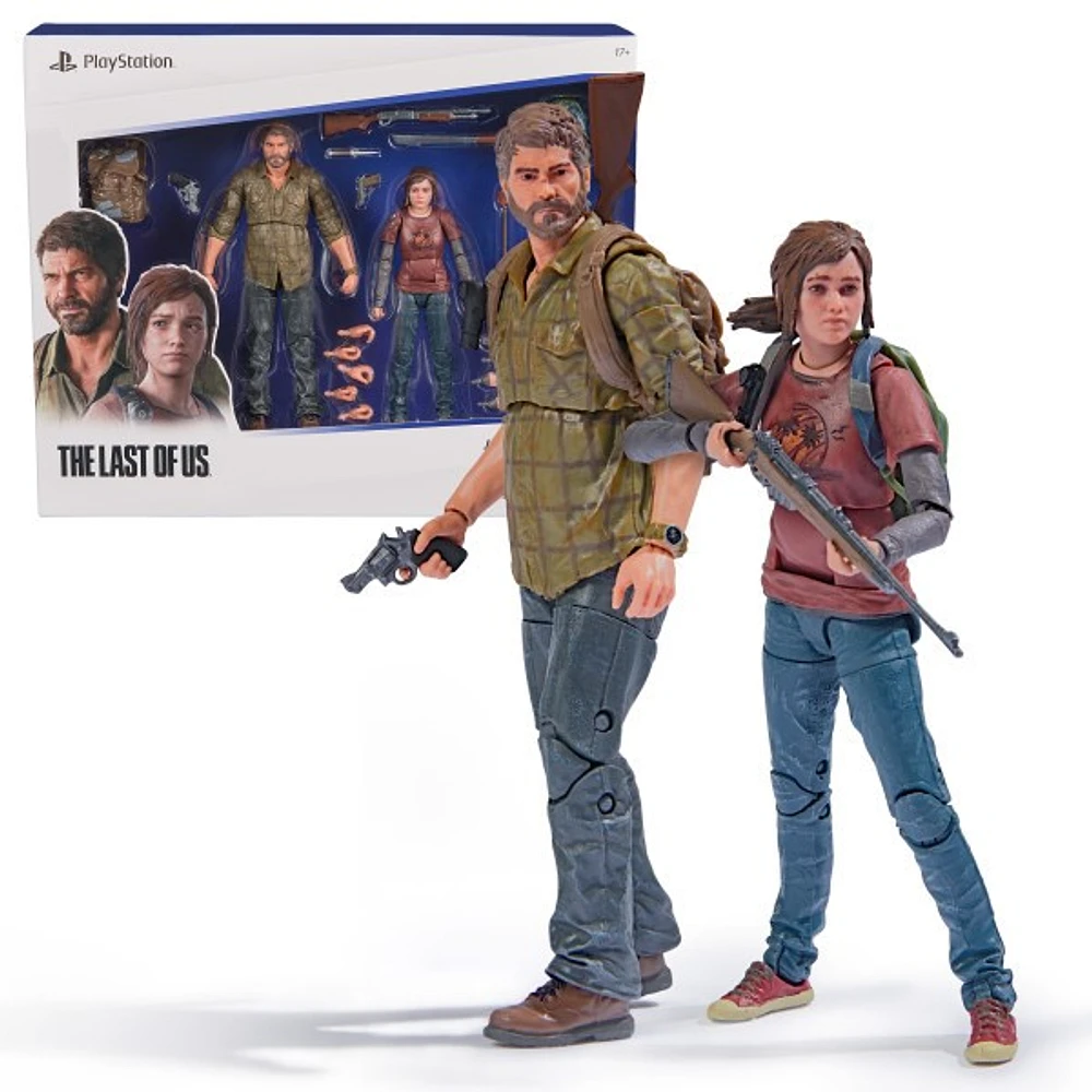 The Last of Us: Joel & Ellie Figures 2 Pack