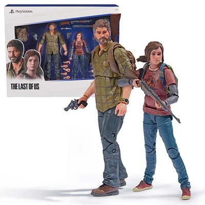 The Last of Us: Joel & Ellie Figures 2 Pack 
