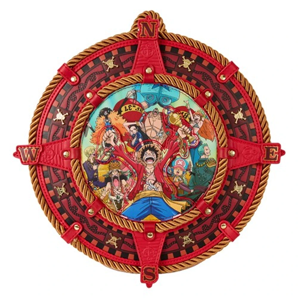 Loungefly: One Piece - Compass Figural Mini Backpack 