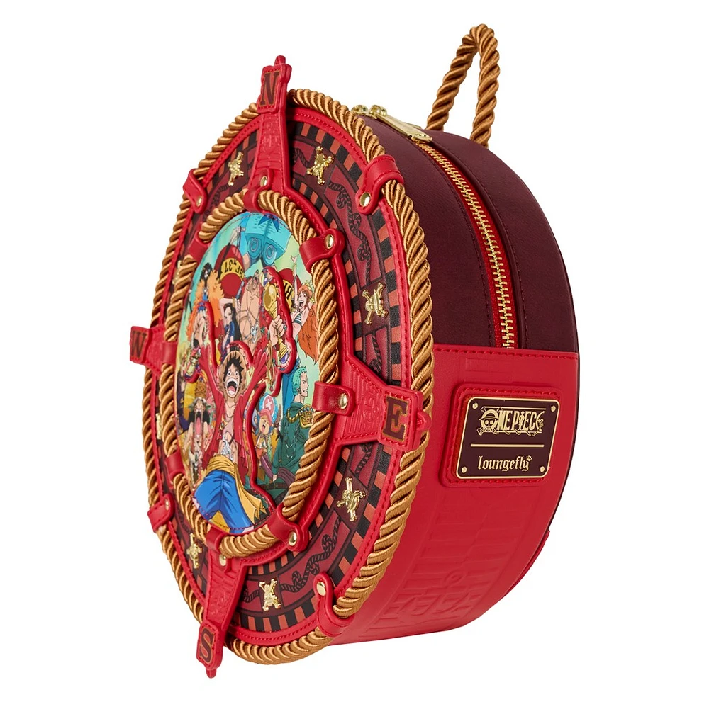 Loungefly: One Piece - Compass Figural Mini Backpack 
