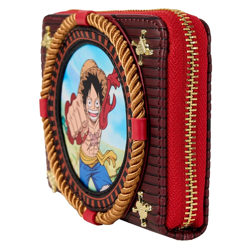 Loungefly: One Piece - Luffy Zip Around Wallet 