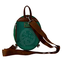 Loungefly: Teenage Mutant Ninja Turtles - Figural Shell Convertible Mini Backpack & Crossbody Bag 