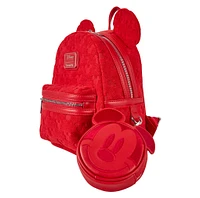 Loungefly: Mickey Mouse - All-Over Print Terry Cloth Mini Backpack 