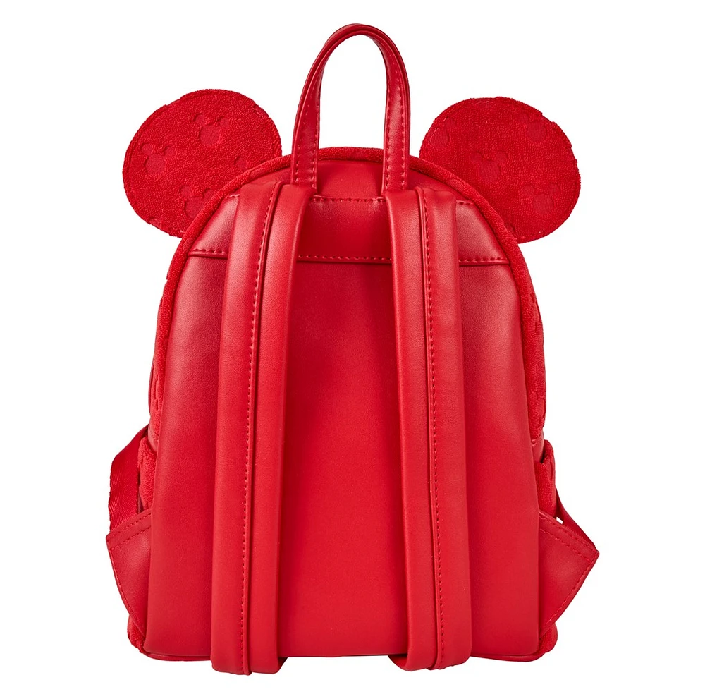Loungefly: Mickey Mouse - All-Over Print Terry Cloth Mini Backpack 