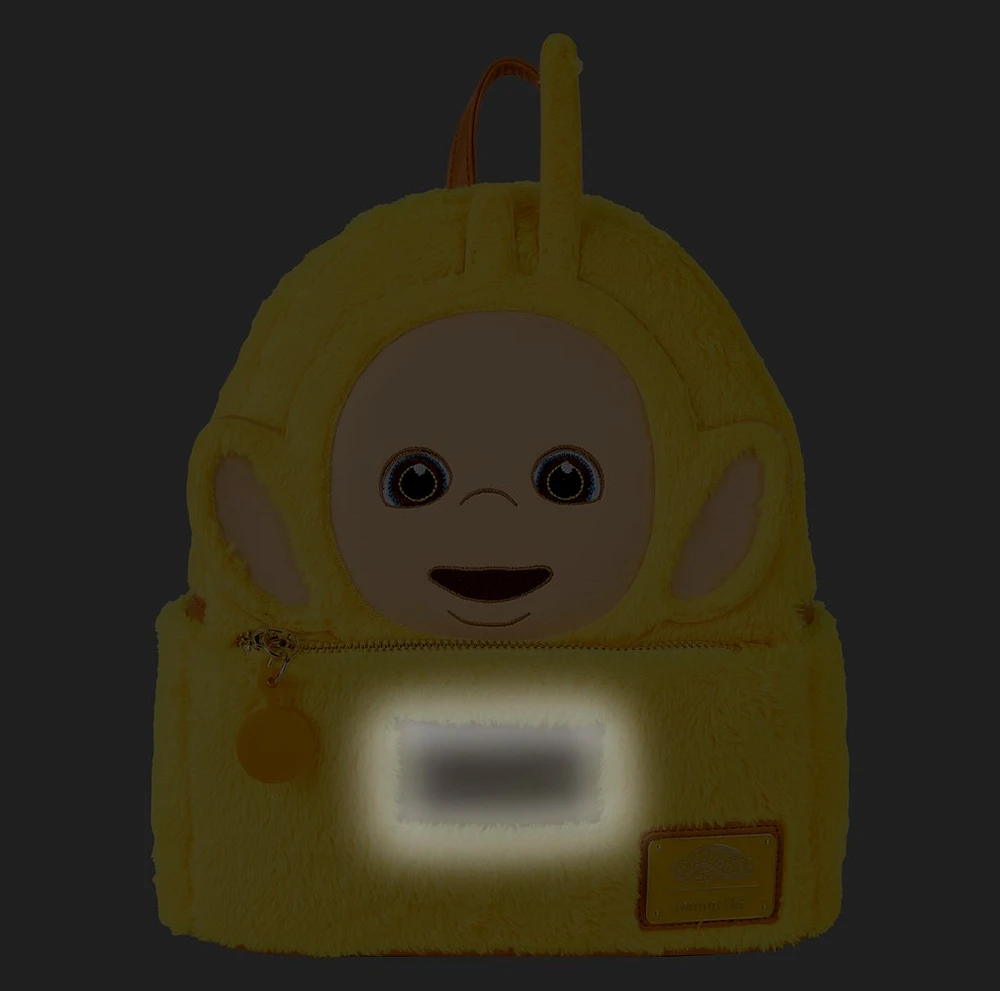 Loungefly: Teletubbies - Laa-Laa Plush Cosplay Light Up Mini Backpack 
