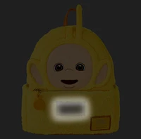 Loungefly: Teletubbies - Laa-Laa Plush Cosplay Light Up Mini Backpack 