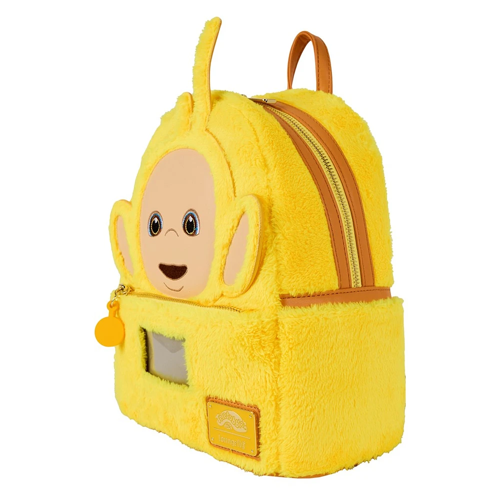 Loungefly: Teletubbies - Laa-Laa Plush Cosplay Light Up Mini Backpack 