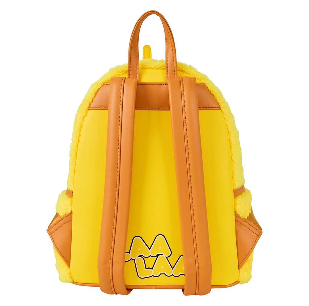 Loungefly: Teletubbies - Laa-Laa Plush Cosplay Light Up Mini Backpack 