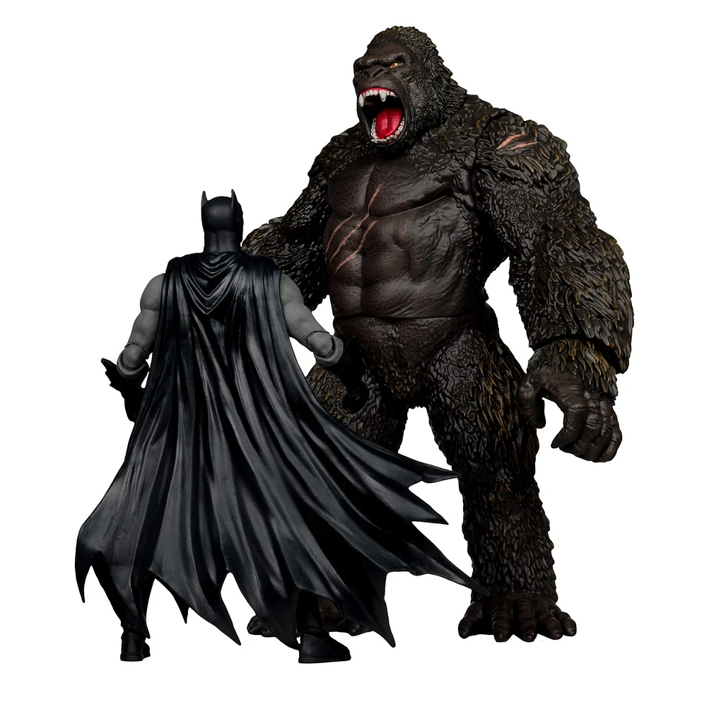 DC Multiverse Batman vs. Kong (Justice League vs. Godzilla vs. Kong) 2 Pack 