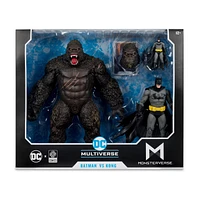 DC Multiverse Batman vs. Kong (Justice League vs. Godzilla vs. Kong) 2 Pack 