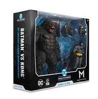 DC Multiverse Batman vs. Kong (Justice League vs. Godzilla vs. Kong) 2 Pack 
