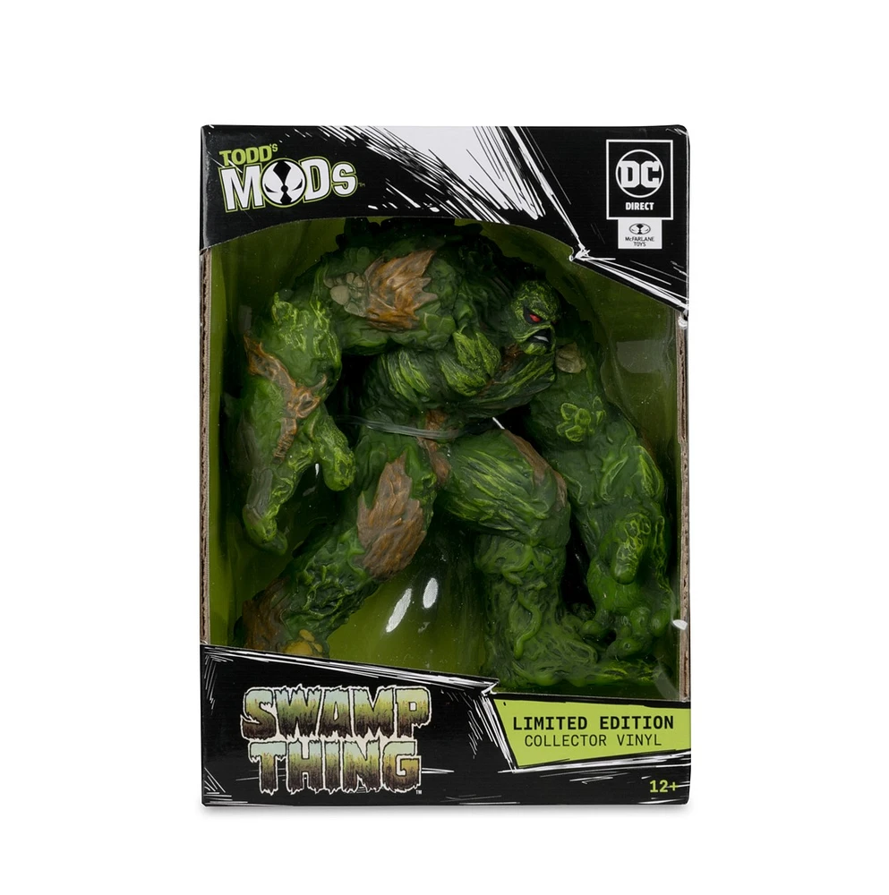 DC Direct Swamp Thing Limited Edition Collector Vinyl (Todd's Mods) 4.5-Inch Scale Posed Figure 