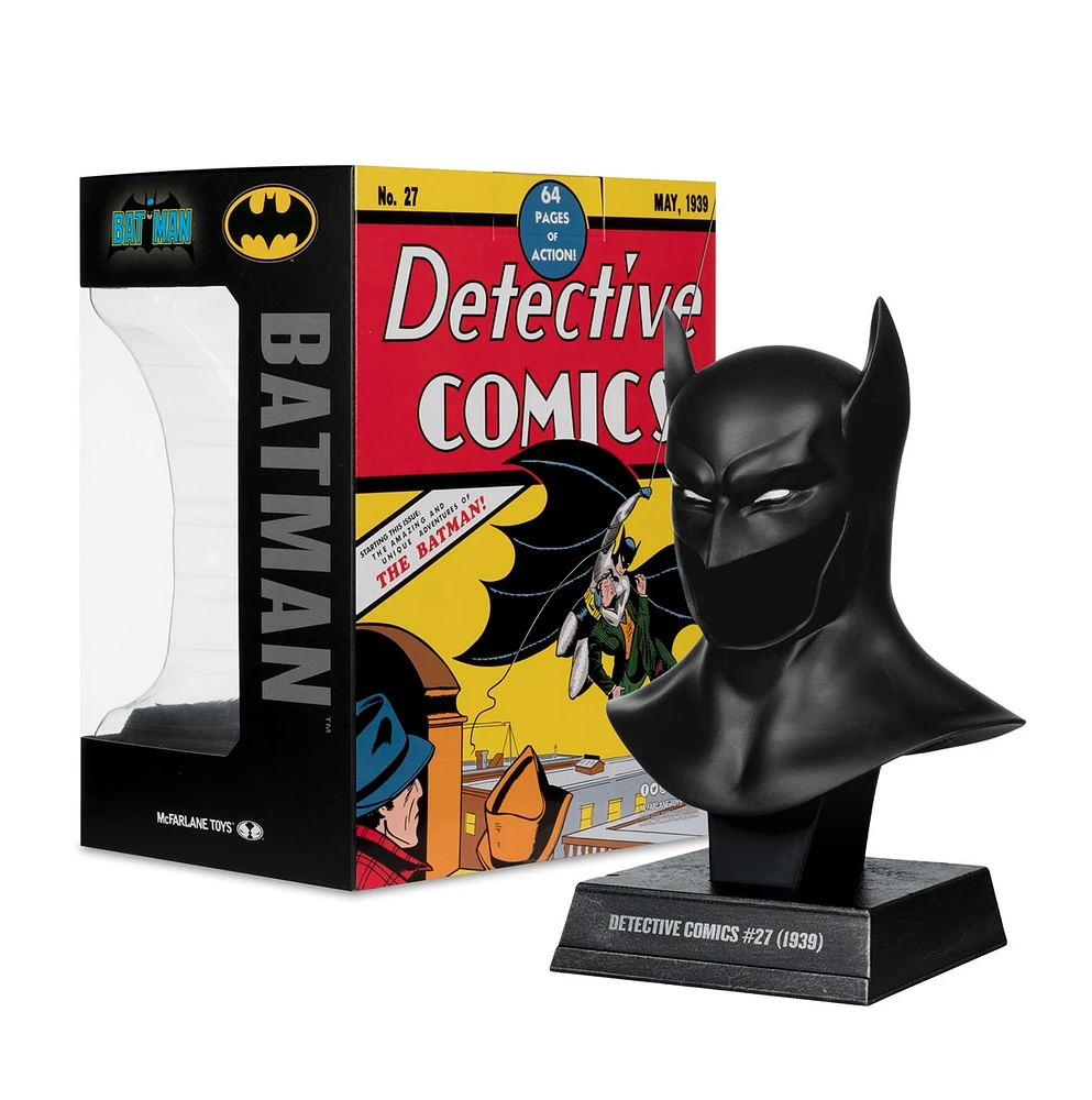 Batman Detective Comics #27 (1st Appearance) Cowl Replica 1:3 Scale 