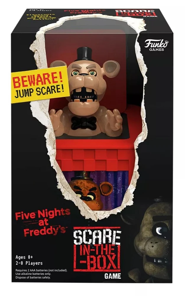 Funko Five Nights at Freddy's Funko Scare-in-The-Box Game 
