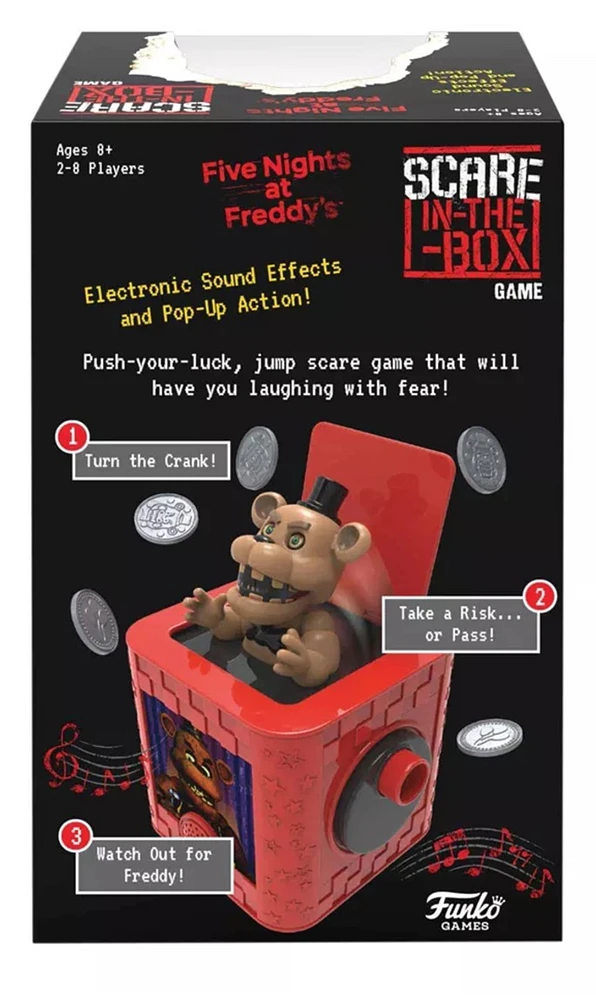 Funko Five Nights at Freddy's Funko Scare-in-The-Box Game 