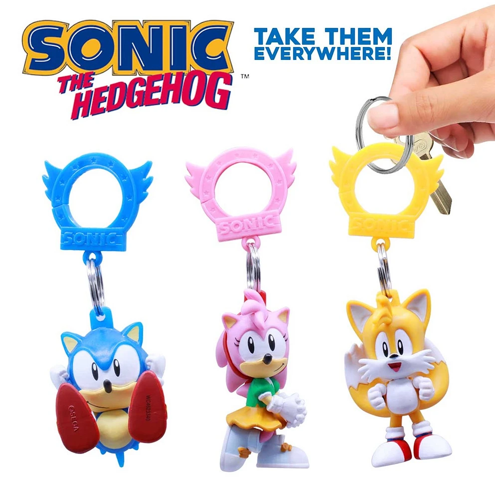 Sonic The Hedgehog Backpack Hangers Series 5 – One Variation Chosen at Random