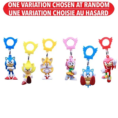 Sonic The Hedgehog Backpack Hangers Series 5 – One Variation Chosen at Random