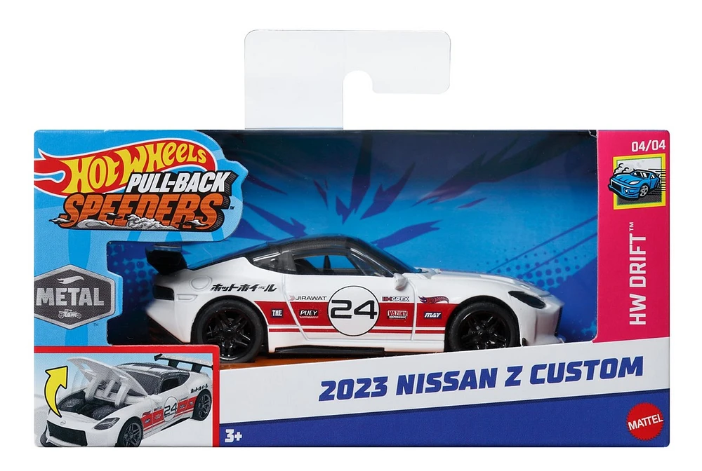Hot Wheels Pull Back Speeders - Assortie – Une variation choisie au hasard