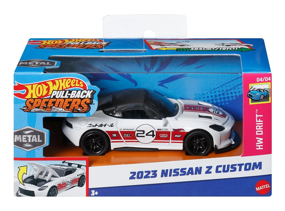 Hot Wheels Pull Back Speeders - Assortie – Une variation choisie au hasard