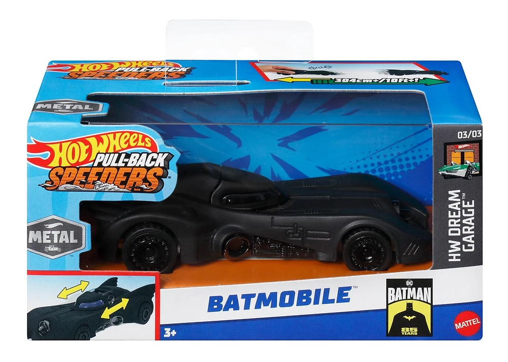 Hot Wheels Pull Back Speeders - Assortie – Une variation choisie au hasard