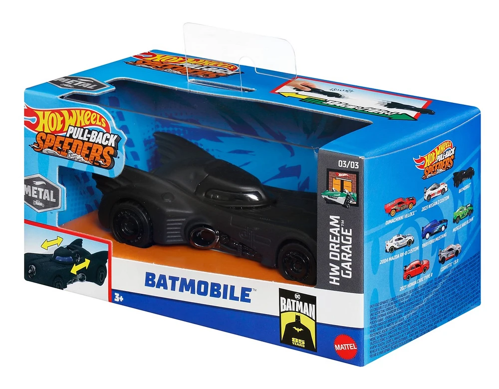 Hot Wheels Pull Back Speeders - Assortie – Une variation choisie au hasard