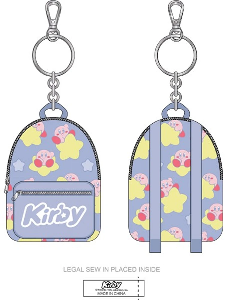 Porte-clés mini sac à dos Kirby