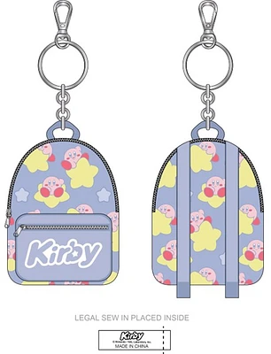 Porte-clés mini sac à dos Kirby 