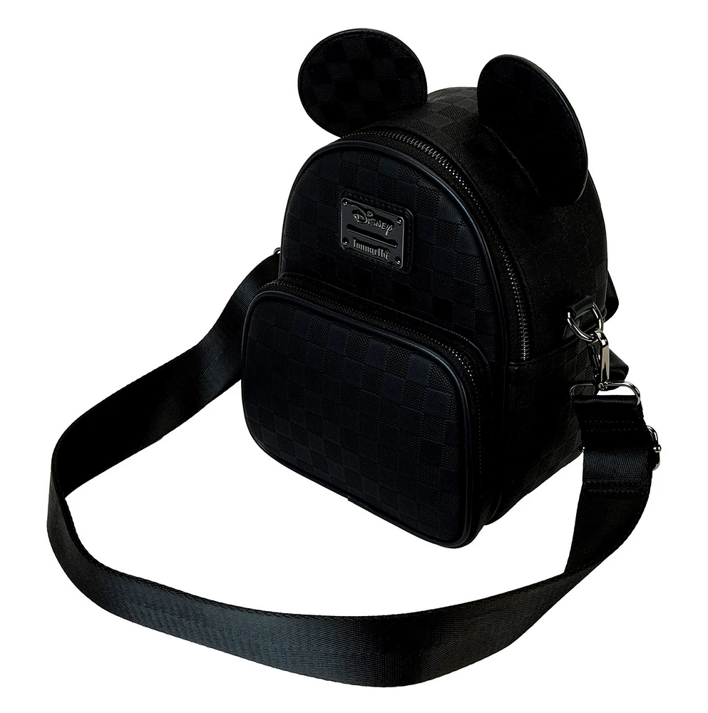 Loungefly: Mickey Ears Convertible Mini Backpack & Crossbody 