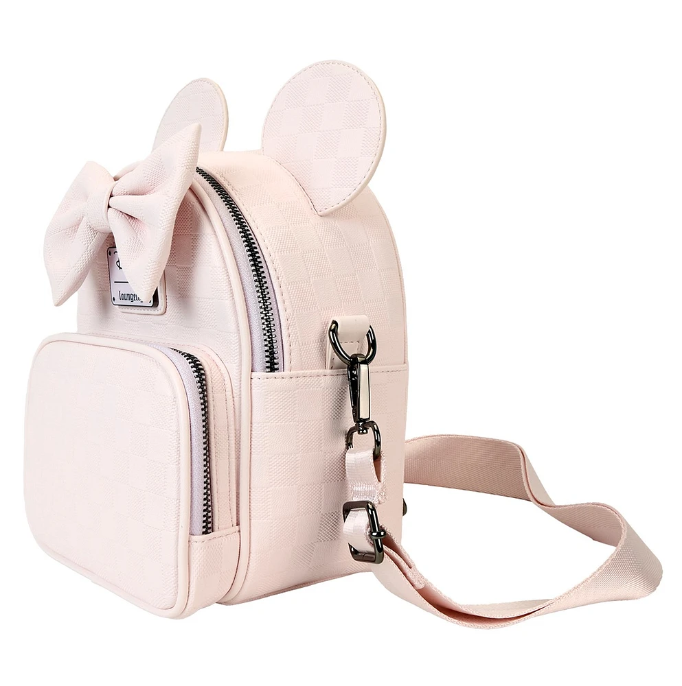 Loungefly: Minnie Ears Convertible Mini Backpack & Crossbody 