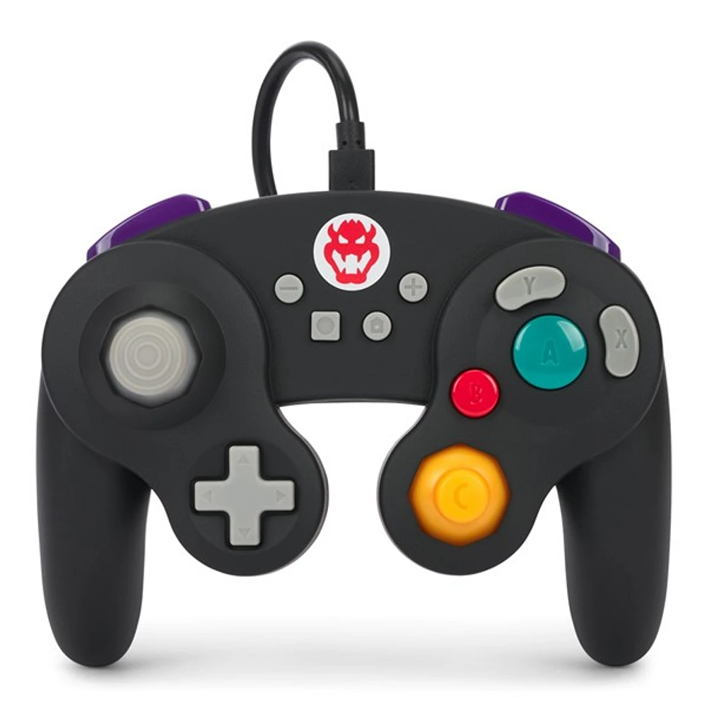 PowerA GameCube Style Wired Controller for Nintendo Switch - Bowser 