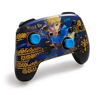 PowerA Enhanced Wireless Controller for Nintendo Switch with Lumectra - Wake Up Link 