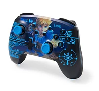 PowerA Enhanced Wireless Controller for Nintendo Switch with Lumectra - Wake Up Link 