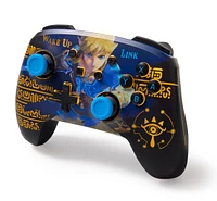 PowerA Enhanced Wireless Controller for Nintendo Switch with Lumectra - Wake Up Link 
