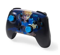 PowerA Enhanced Wireless Controller for Nintendo Switch with Lumectra - Wake Up Link 