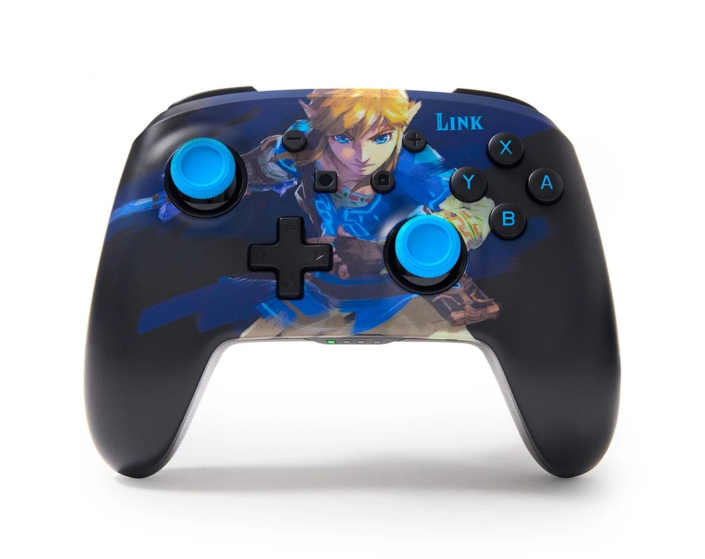 PowerA Enhanced Wireless Controller for Nintendo Switch with Lumectra - Wake Up Link 