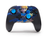 PowerA Enhanced Wireless Controller for Nintendo Switch with Lumectra - Wake Up Link 