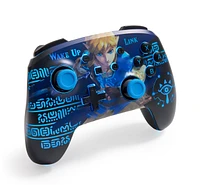 PowerA Enhanced Wireless Controller for Nintendo Switch with Lumectra - Wake Up Link 