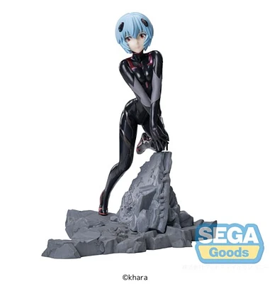 Evangelion: 3.0+1.0 Thrice Upon A Time 30th Anniversary SPM Rei Ayanami Vignetteum Figure 