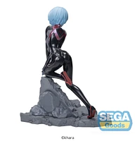 Evangelion: 3.0+1.0 Thrice Upon A Time 30th Anniversary SPM Rei Ayanami Vignetteum Figure 