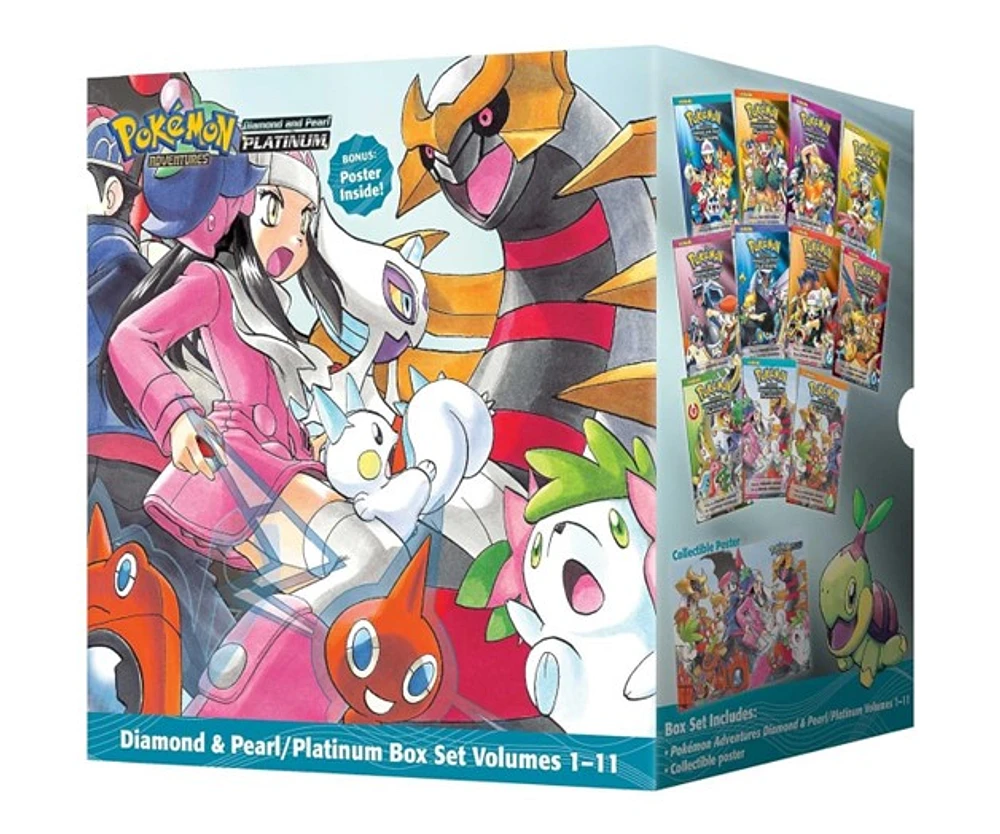 Pokemon Adventures Diamond & Pearl Platinum Box Set 