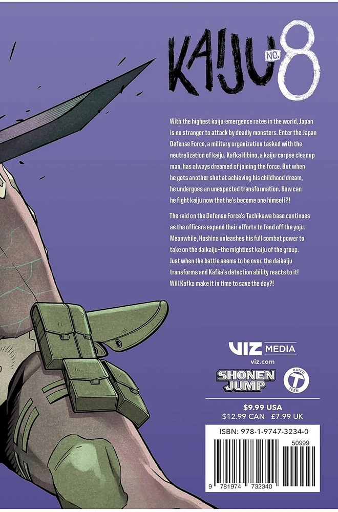 Manga Kaiju No. 8 - Volume 4 - paperback 