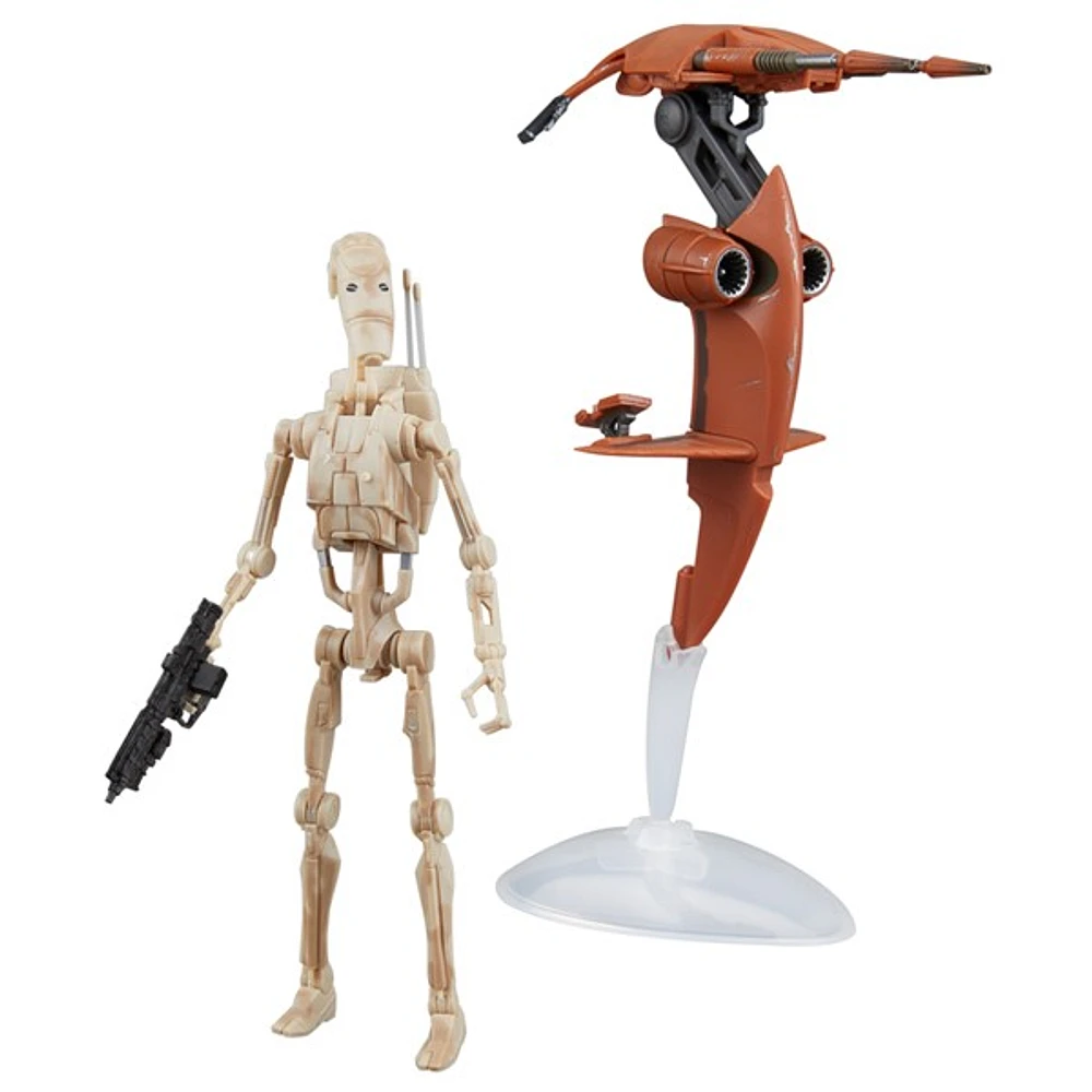 Star Wars The Black Series STAP & Battle Droid 