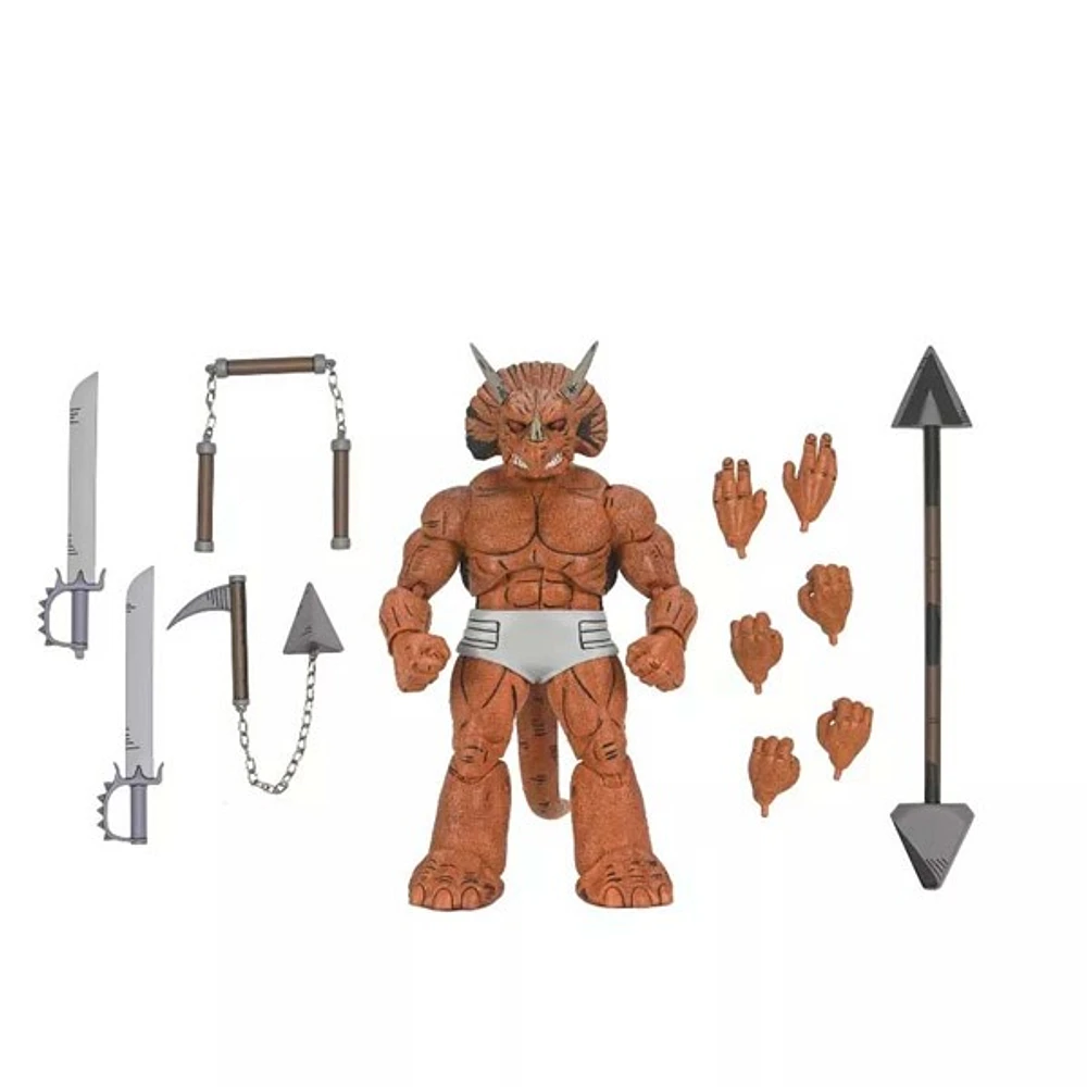 Teenage Mutant Ninja Turtles (Mirage Comics) - 7 In Scale Action Figure - Triceraton Gladiator 