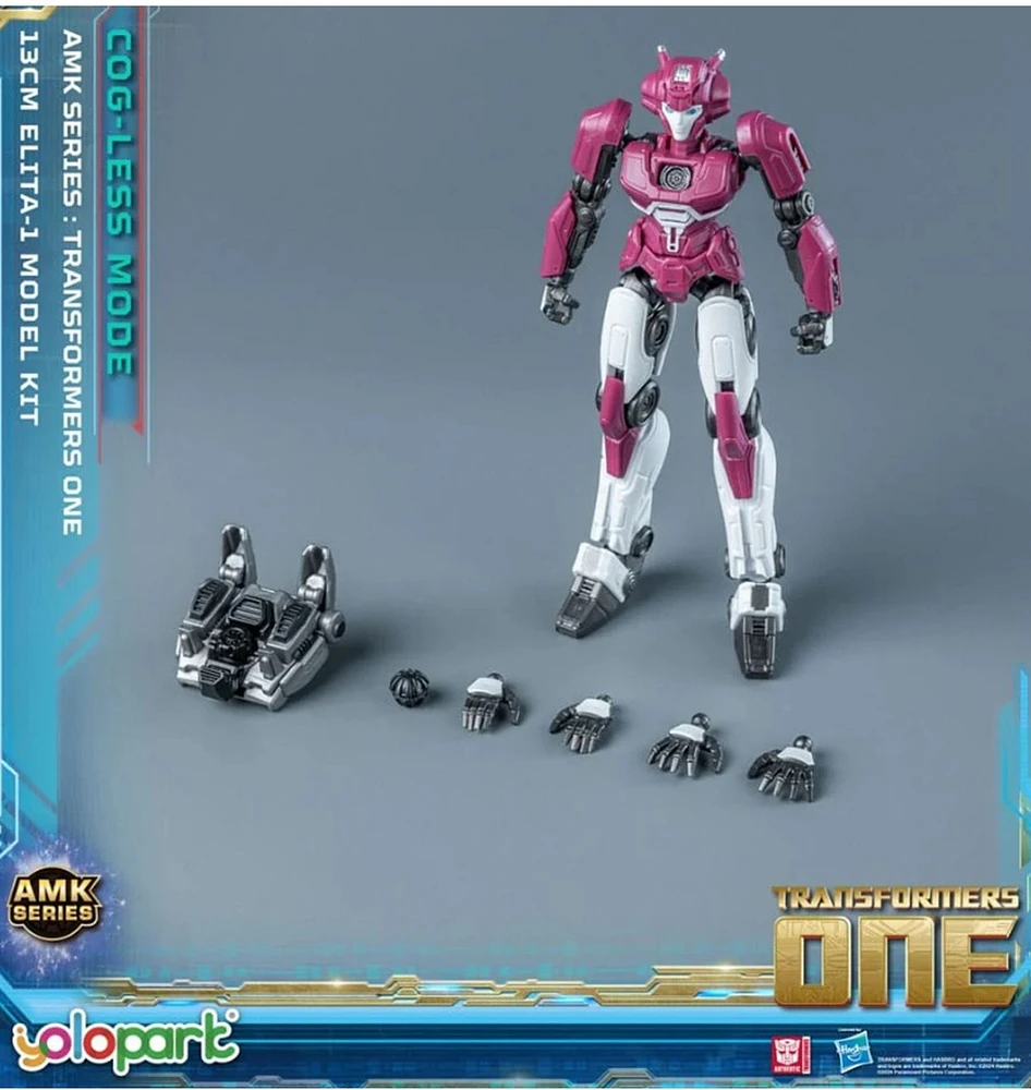 Transformers One AMK Series (Cog-less Mode) Orion Pax Model Kit:  ELITA-1 