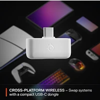 SS Arctis Nova 5 P White Wireless Headset 