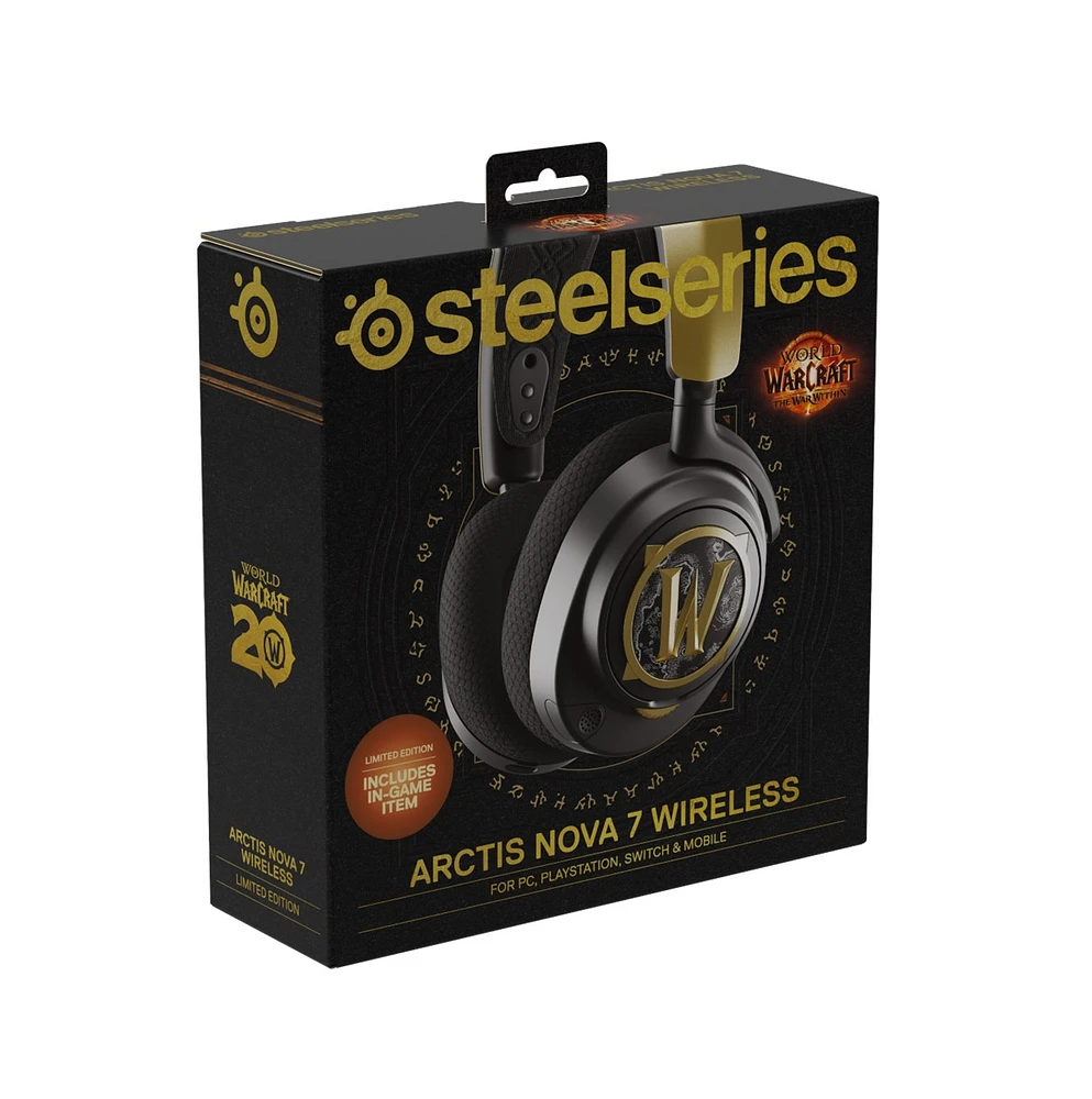 SS Arctis Nova 7 Wireless Headset - World of Warcraft Edition 