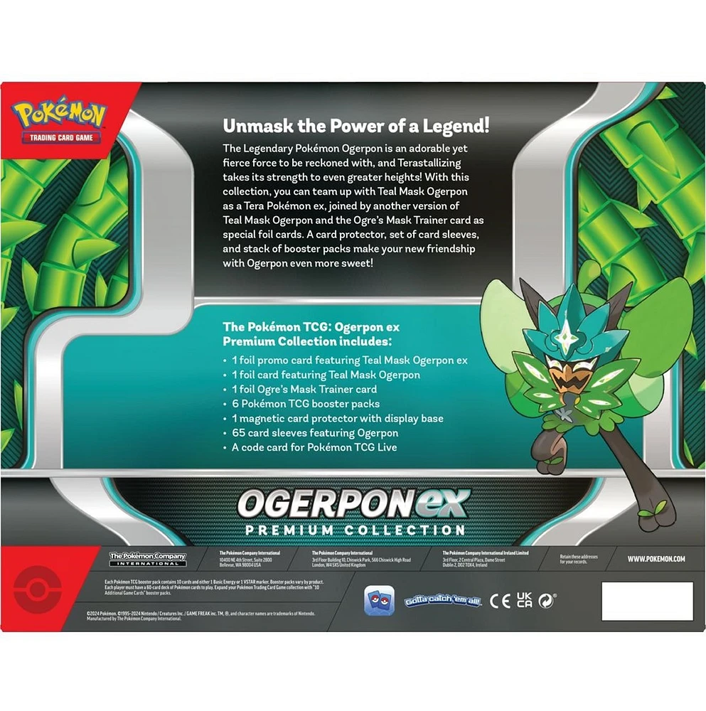 Pokémon Trading Card Game Ogerpon ex Premium Collection (French) 