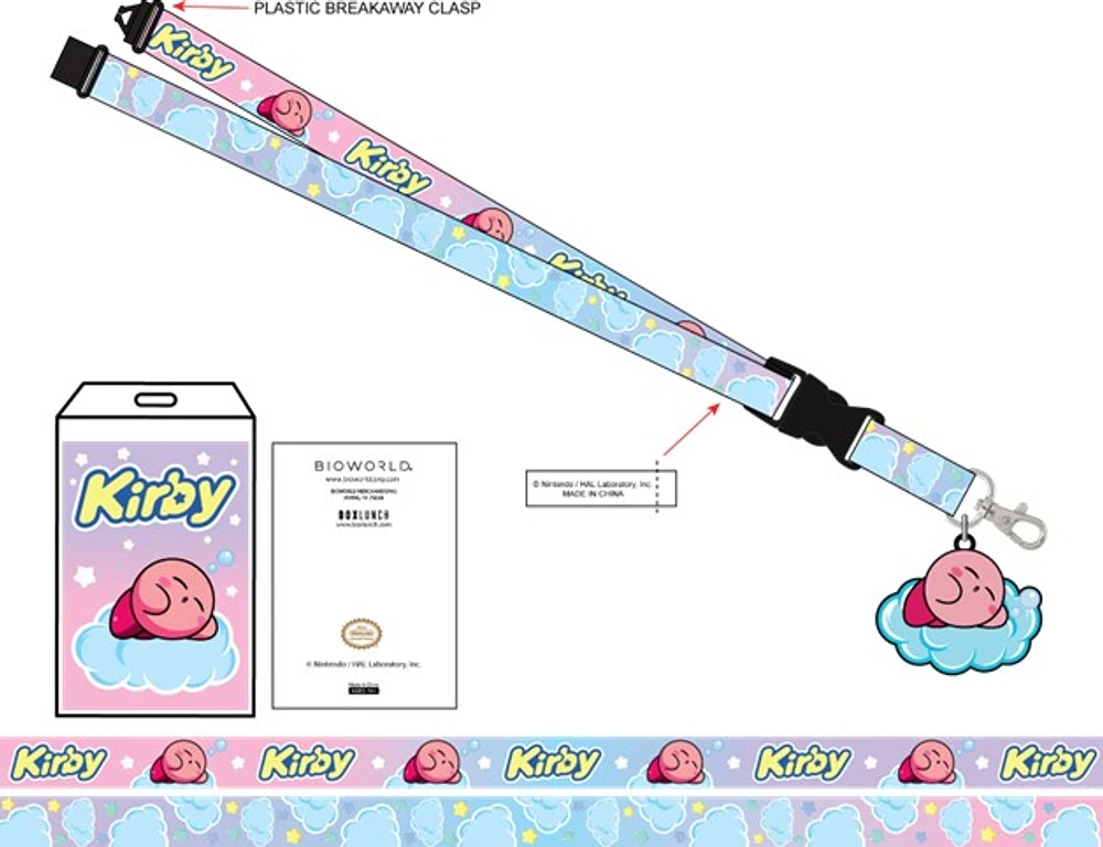 Kirby Pastel Lanyard