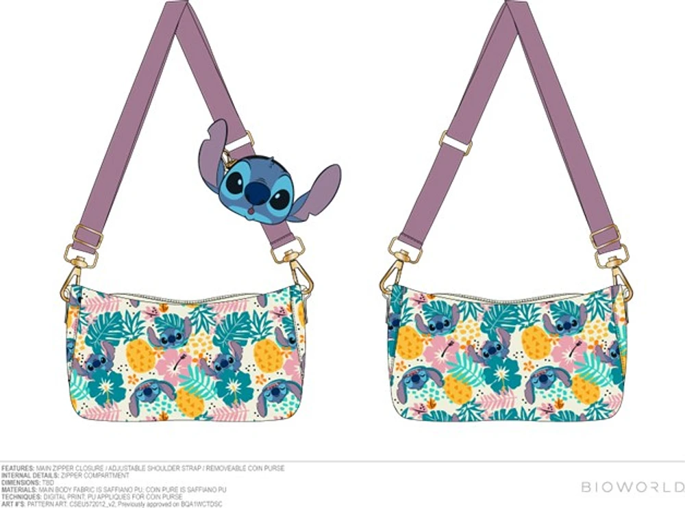 Lilo & Stitch : Sac à main tropical Stitch